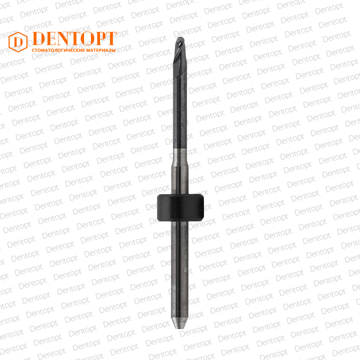 Зуботехническая фреза D=2.5 mm (shank 3 mm - 48 mm) по циркону для станков Imes-Icore