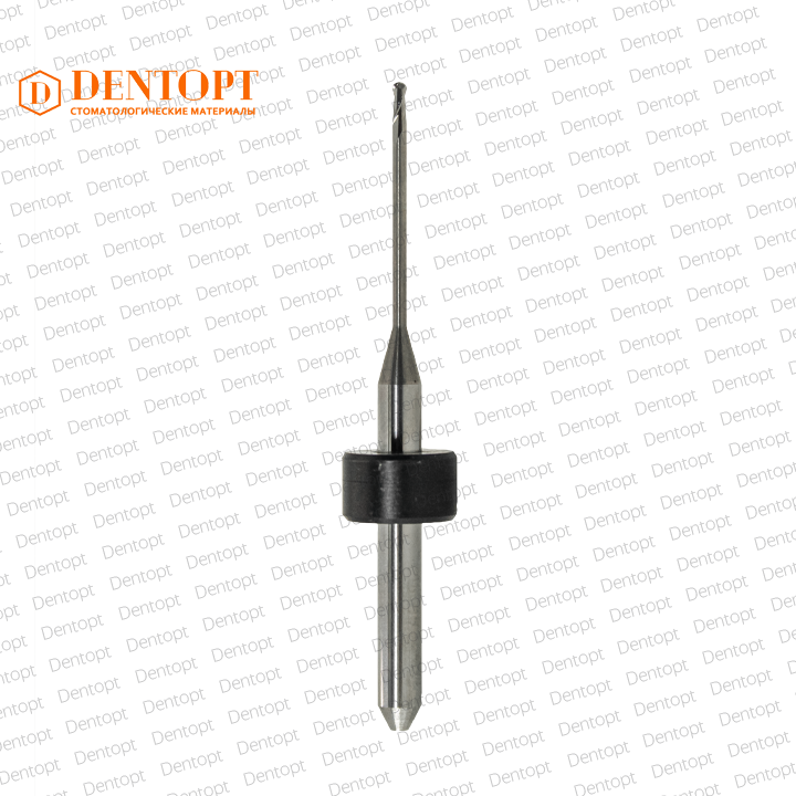 Зуботехническая фреза D=1.0 mm (shank 3 mm - 47 mm) по ПММА для станков Sirona MCX5