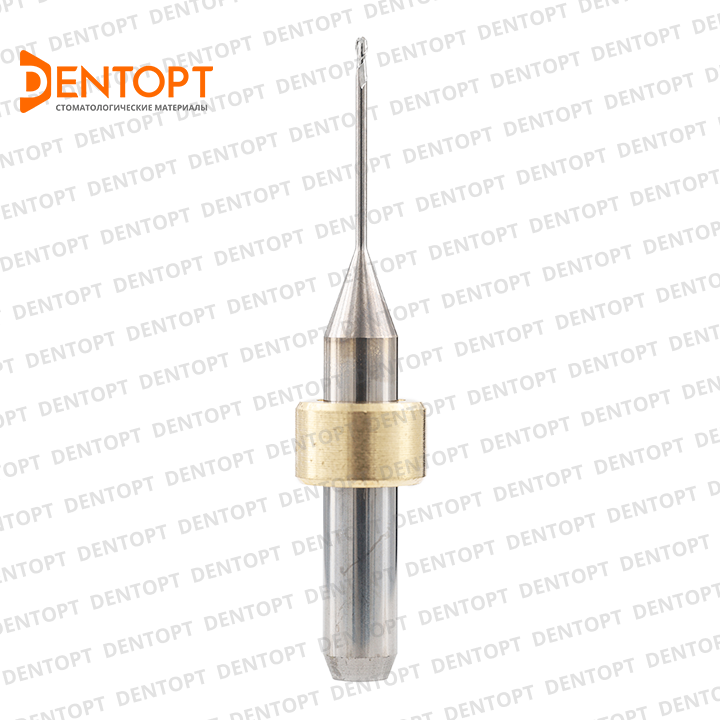 Зуботехническая фреза D=1.0 mm (shank 6 mm) по ПММА для станков Imes-Icore