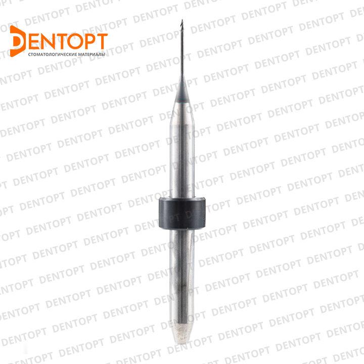 Зуботехническая фреза D=0.6 mm (shank 4 mm - 50 mm) DC по циркону для станков Up3d P5