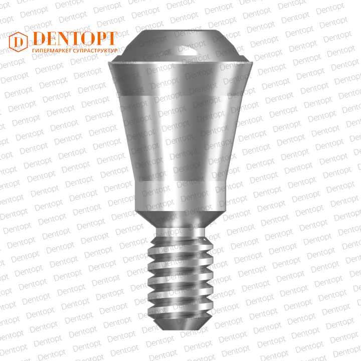 Абатмент прямой, совместимый с ASTRA TECH Multi-Unit 4.5/5.0 G/H=0.5 Конус=20°
