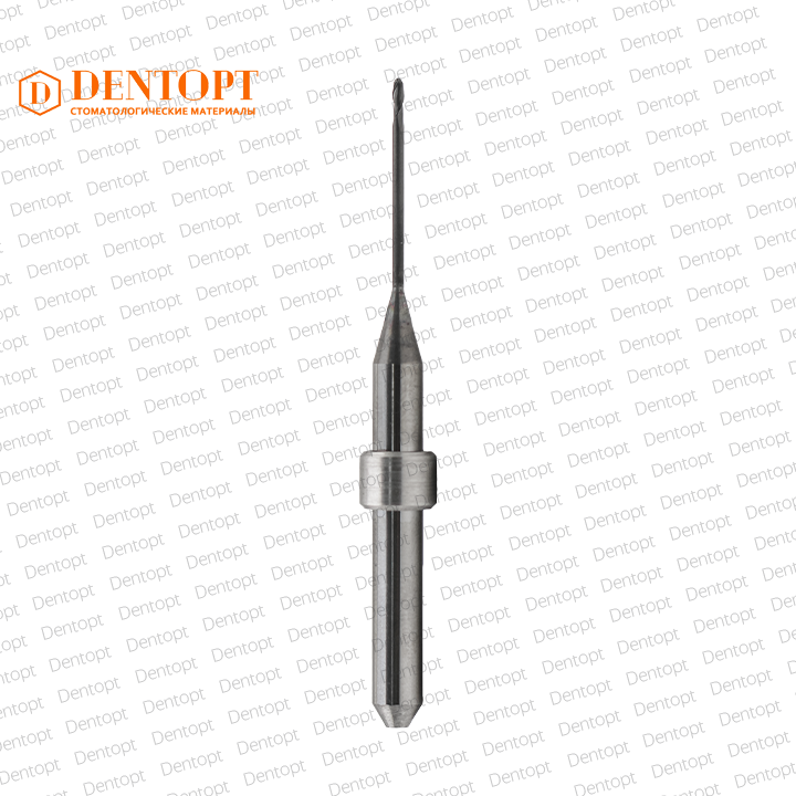 Зуботехническая фреза D=1.0 mm (shank 4 mm) DC по циркону для станков Arum