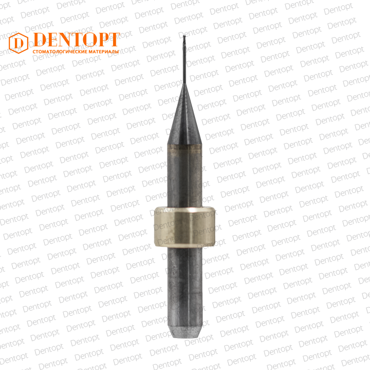 Зуботехническая фреза D=0.6 mm (shank 6 mm - 48 mm) по циркону для станков Imes-Icore