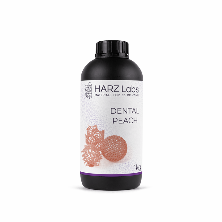 Фотополимер (3D смола) HARZ Labs DENTAL Peach, 1кг
