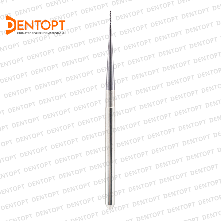 Зуботехническая фреза  D=0.5 mm (shank 3 mm - 57 mm) DLC по циркону для станков Zirkonzahn