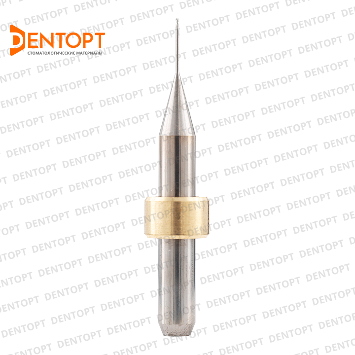 Зуботехническая фреза D=0.6 mm (shank 6 mm) по ПММА для станков Imes-Icore