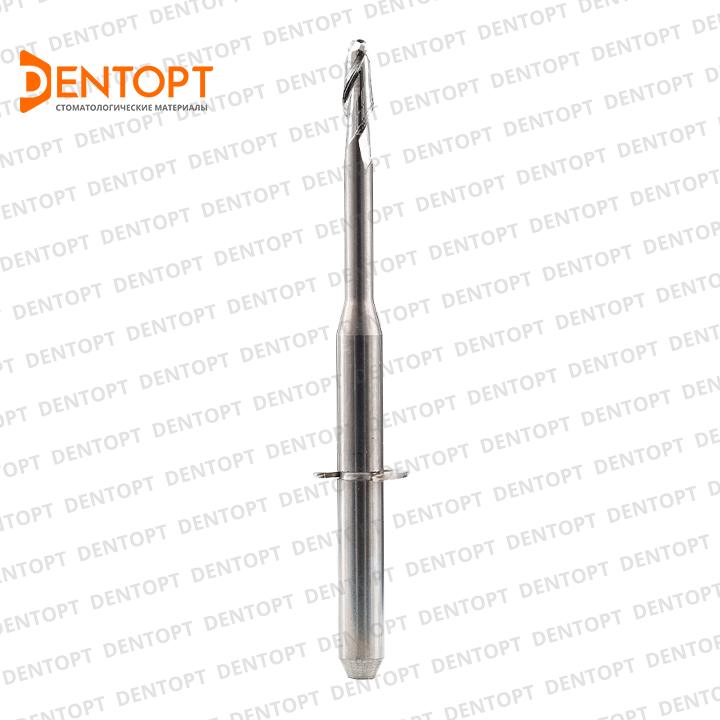 Зуботехническая фреза D=2.0 mm (shank 3 mm - 40 mm) по ПММА для станков Upcera E5|E4