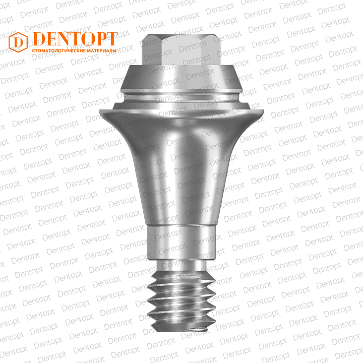 Абатмент прямой, совместимый с Osstem TS Multi-Unit Mini G/H=1.5 D=4.8