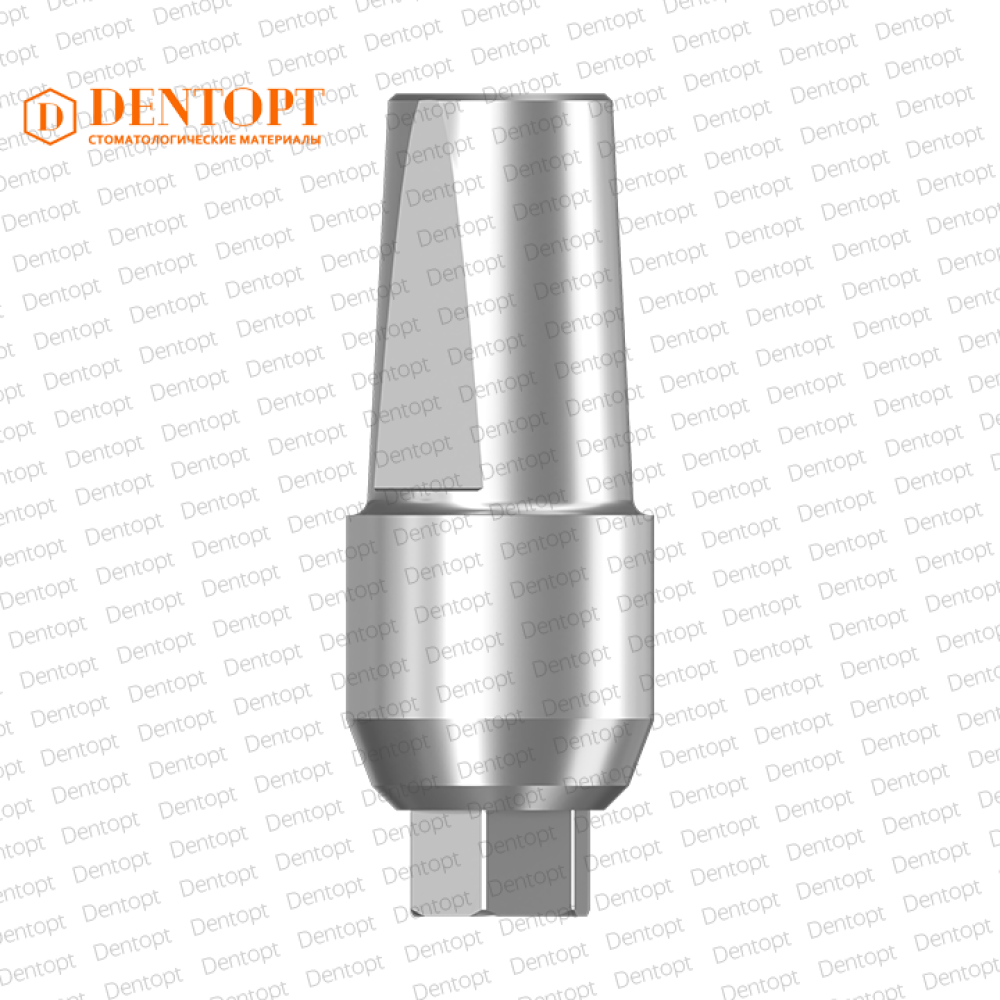 Абатмент прямой, совместимый с Mis SP (3.75-4.2) G/H= 3.0, одиночка